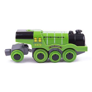 Elektryczna lokomotywa Bigjigs Rail Flying Scotsman Green