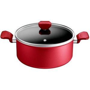 Tefal Faith 24 cm, Induktion, Nicht -Schicht, Glasabdeckung, ergonomisch, in Frankreich hergestellt, täglicher Experte C2894602