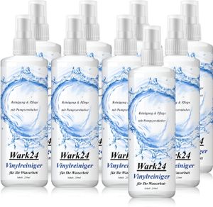Wark24 Vinylreiniger für Ihr Wasserbett 250ml - Reinigung & Pflege (9er Pack)