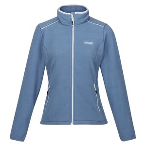 Regatta - "Floreo IV" Fleecejacke Durchgehender Reißverschluss für Damen RG7390 (36 DE) (Kronenblau/Weiß)