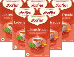 Yogi Tea Joy of Life Organic filtračné vrecko 17X1,8 g