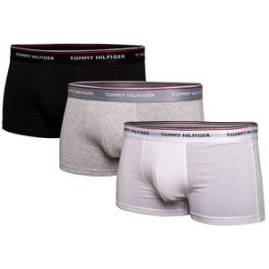 Tommy Hilfiger Underwear 3 Pack Low Rise Trunks Black / Grey Heather / White L