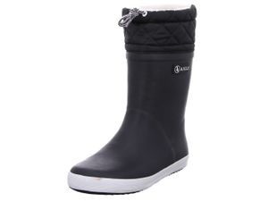 Aigle Giboulee Stiefel schwarz/weiß Gr. 25