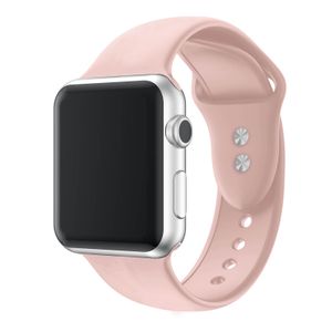 Apple Watch Silikon Sport Ersatz Armband - Rose', 42/44/