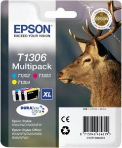 Epson Stag Multipack 3 kolory T1306 DURABrite Ultra Ink
