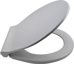 Belvit Soft-Close Absenkautomatik WC-Deckel Toilettensitz Manhattan Grau