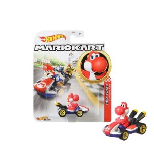 HOT WHEELS Mario Kart - Red Yoshi Standard Kart 1:64 GPD90 Die-Cast
