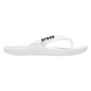 Crocs Classic Flip-Flops Uni, barva: White, velikost: 38-39 EU