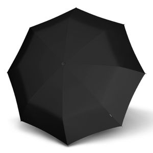 Knirps T.200 Medium Duomatic Regenschirm Taschenschirm Schirm sturmfest schwarz
