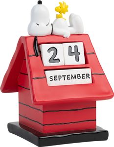Večný kalendár Snoopy Doghouse - oficiálny produkt Peanuts