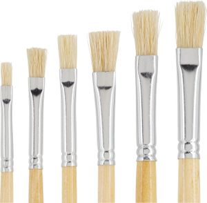 VBS NATURE, Flachpinsel, 6er-Set