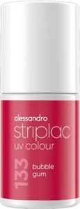 Alessandro Striplac Peel&Soak UV lak na nechty, Buble Gum 133, 8 ml