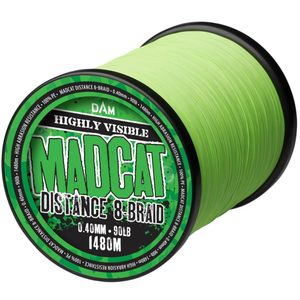 Madcat Cat Distance 8-Braid 0,40mm 40,8kg - 1480m Wallerschnur