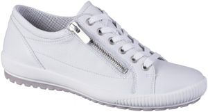 LEGERO Damen Leder Sneakers white, Comfort Weite G, Leder Fußbett
