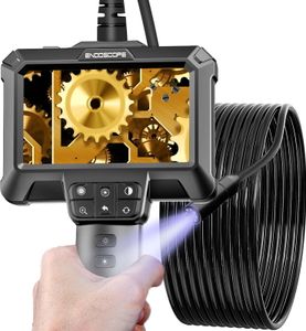 8mm IPS obrazovka 1080P HD inspekční kamera do auta 2000 mAh IP67 vodotěsná endoskopická kamera s 8 nastavitelnými LED světly kamera s rozsahem 10M
