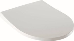 Geberit iCon WC-Sitz, schmales Design, w mit Absenkautomatik, antibakteriell