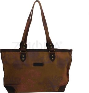 Harolds - Canvas Damen Handtasche Stofftasche Schultertasche Shopper - Camel Harolds - Canvas Damen Handtasche Stofftasche Schultertasche Shopper - Camel