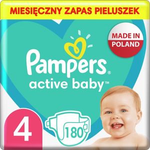 Pampers Windeln Active Baby Monthly Box 4, 9-14kg, 180szt.