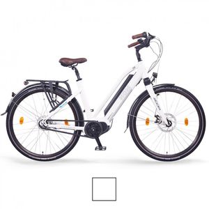 NCM Milano MAX N8C, 28", weiß, E-Trekkingbike Pedelec E-Tourenrad, 36V 16Ah 576Wh, Mittelmotor