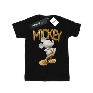 Disney - Pánské tričko "Mickey Mouse Gold Statue" BI41150 (4XL) (černá)