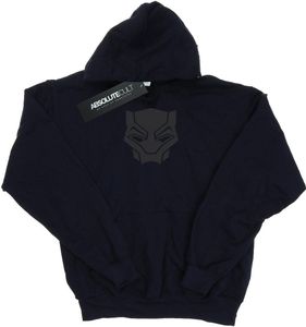 Marvel - "Black On Black" Kapuzenpullover für Herren BI5113 (L) (Marineblau) Marvel - "Black On Black" Kapuzenpullover für Herren BI5113 (L) (Marineblau)