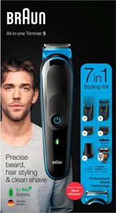 Braun S5 MGK5345 7 in 1 Multifunction Beard Trimmer