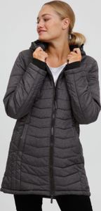 OXMO OXNelly Damen Steppmantel Wintermantel Winterjacke gefüttert mit Kapuze
