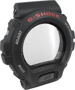 Casio G-Shock | Gehäuse incl. Glas CASE/CENTER ASSY schwarz | DW-6900