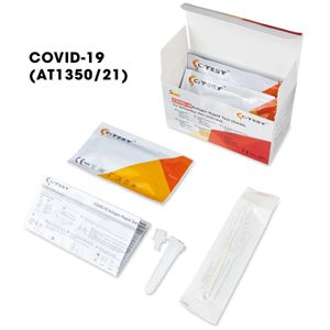 5x 5Stk. CITEST Diagnostics COVID-19-Antigen-Selbsttest (Nasenabstrich) STIFTUNG WARENTEST AT1350/21 ID 1476