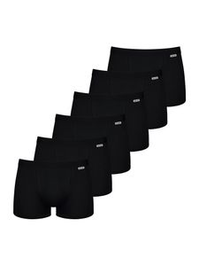 NUR DER Retro-Pants unterhose männer herren Boxer Baumwolle Stretch schwarz M (Herren)