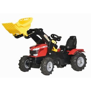 rolly toys Farmtrac MF 8650 Trettraktor mit Trac Lader, Maße: 142x53x81 cm; 61 114 0