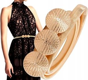 Schlangenfeder-Gürtel - Stilvolles Metallfederband ELASTIC für individuelles Styling - Trendiges Accessoire für jeden Look