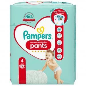 Pampers Premium Protection Pants Größe 4  Maxi, 18er