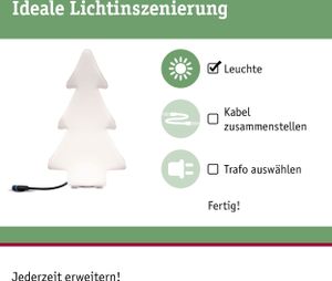 Paulmann Plug &amp; Shine LED Lichtobjekt Tree