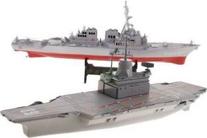 Schiffsset 2In1 Schlachtschiff Schlachtschiff Schlachtschiff Batterien