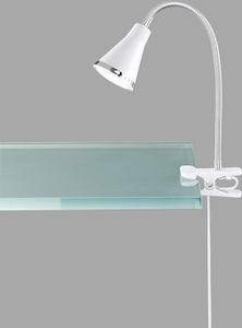 schwanenhals-Leuchte Arras32 cm led weiß