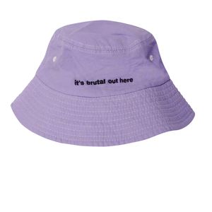 Olivia Rodrigo - "It's Brutal Out Here" Floppy Hat for Men/Ladies Unisex RO10442 (One Size) (Purple)