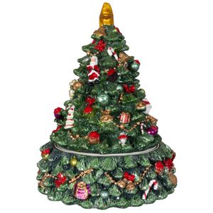 Spieluhr Weihnachtsbaum 15cm