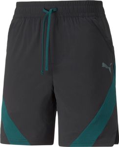 PUMA Train FIT Woven 7" Trainingsshorts Herren puma black/varsity green XXL