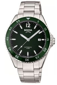 Zegarek męski Boccia 3653-02 automatyczny tytan 43mm 10ATM