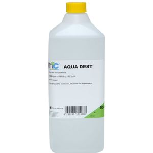 Medicalcorner24 Destilliertes Wasser AQUA DEST, unsteril und mikrofiltriert, 1.000 ml