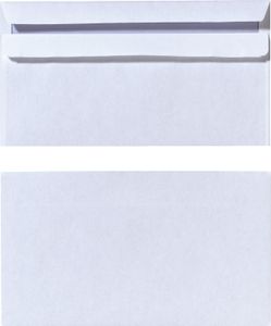 Herlitz Briefumschlag DL selbstklebend o.Fenster   25er Pack