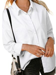 Frauen Denim Shirt Knopf Placket Mit Brusttaschen Gewaschen Sommer Bluse Frühling Herbst Jacke