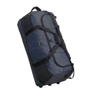 New- Rebels®  Roll-able Trolley - Weekend bag - Travel - Sport - Navy Blue - 35x35x80cm