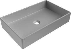 Mexen Goya Aufsatzwaschbecken 60 x 37 cm, Hellgrau matt- 22186061 Mexen Goya Aufsatzwaschbecken 60 x 37 cm, Hellgrau matt- 22186061