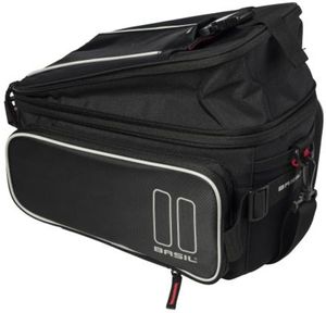 Taška na nosič batožiny Basil Sport Design Trunkbag - 7 až 15 litrov - čierna