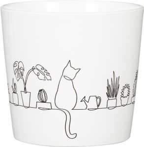 Scheurich Übertopf 870 Ø 12,8 cm x 11,8 cm Catview