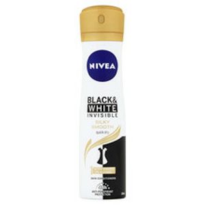 Nivea Anti-spray Black & White Invisible Silk And Smooth 150 Ml