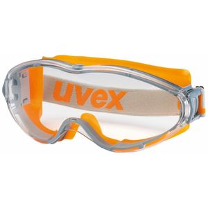 uvex Vollsichtbrille ultrasonic grau/orange