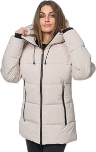 Frauen Winterjacke mit Kapuze SALLY Sand L Lonsdale